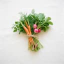 Frisches Gemüse-Bouquet – Symbol für Ernährungsberatung